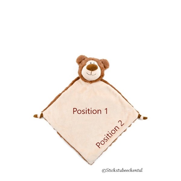 Position für Bestickung